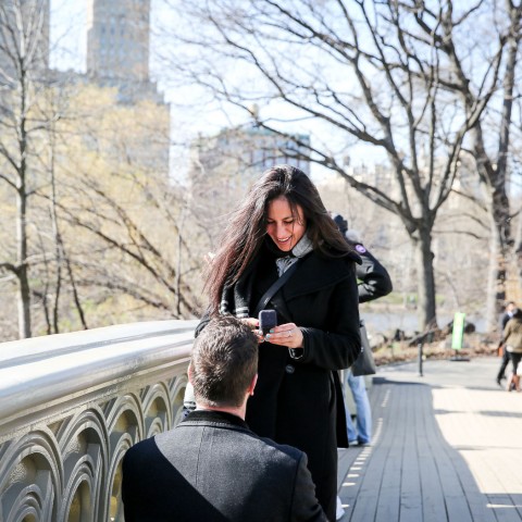 New York Proposal Photography| Tom and Gabriella