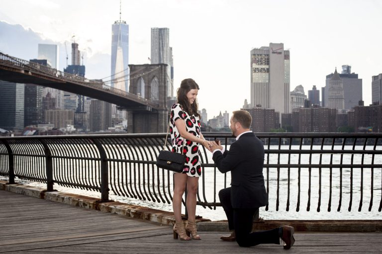 Photo Brooklyn Park Engagement Proposal: Joey and Kelsey