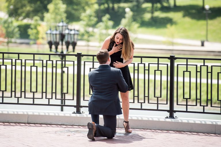 Photo Columbus Marriage Proposals: John and Meagan