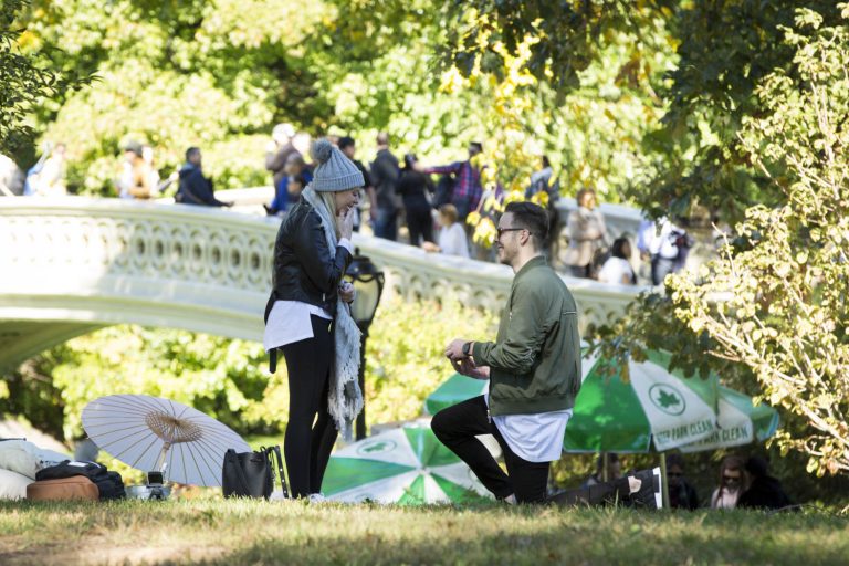 Photo Cherry Hill Picnic Proposal: Evan and Courtney