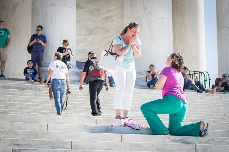 Photo Romantic LGBT Engagement Proposals