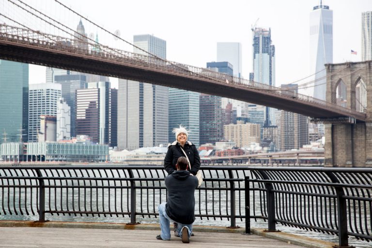 Photo Brooklyn Bridge Engagement: Craig and Ashley