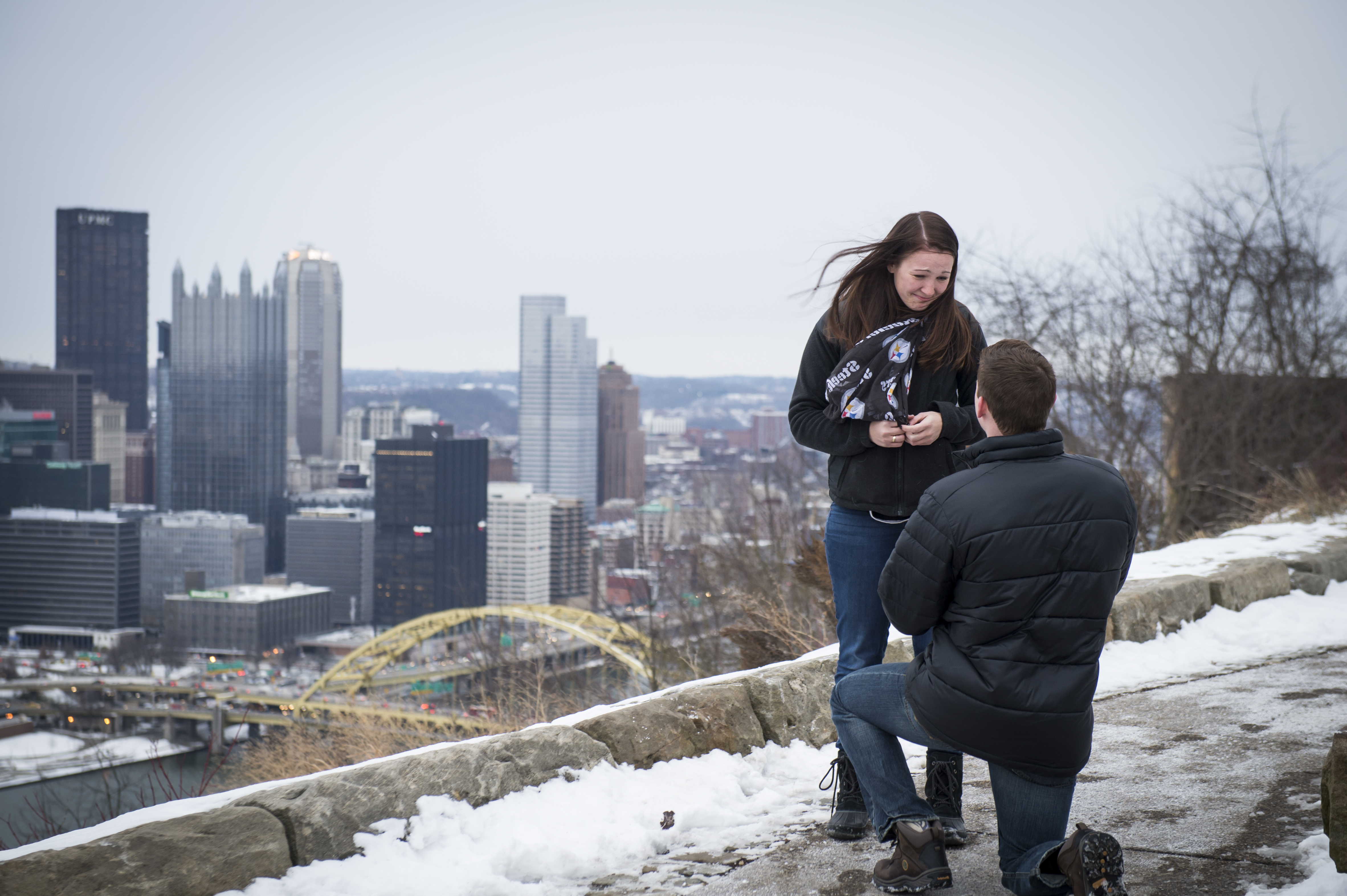 Photo Pittsburgh Engagement Photography: Cory and Lexi
