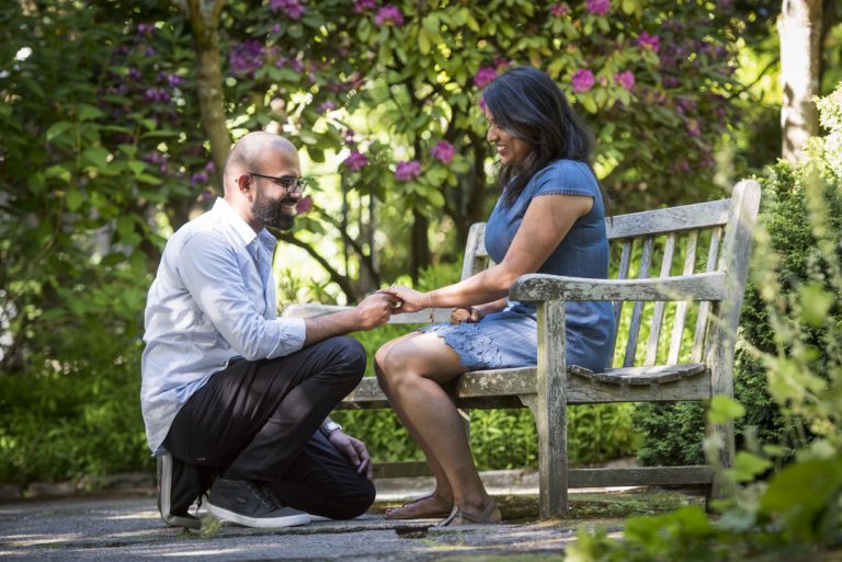 Photo Seattle Engagement Photography: John’s Kerry Park Proposal