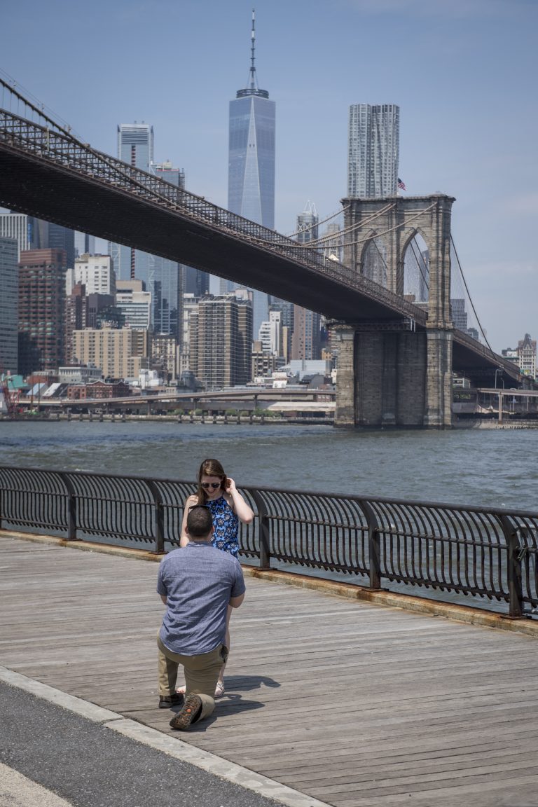 Photo Sean’s New York Skyline Engagement Proposal