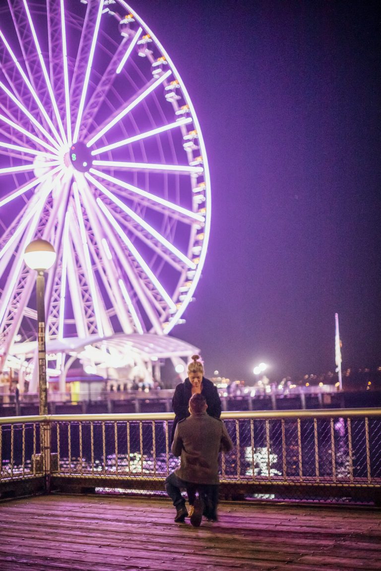Photo Seattle Engagement Proposal Photography: Chris and Kayla