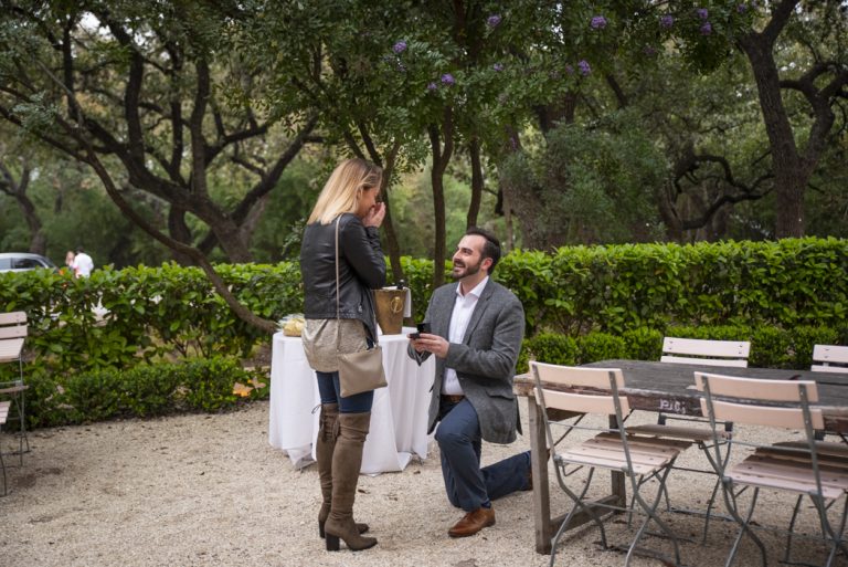 Photo Austin Engagement Proposals: Justin and Jill