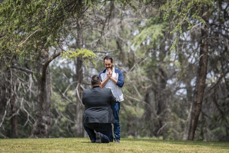 Photo San Diego LGBTQ Engagement Proposals: Steven’s Japanese Gardens Proposal