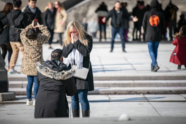Photo Joshua Bean Proposal, Chicago.