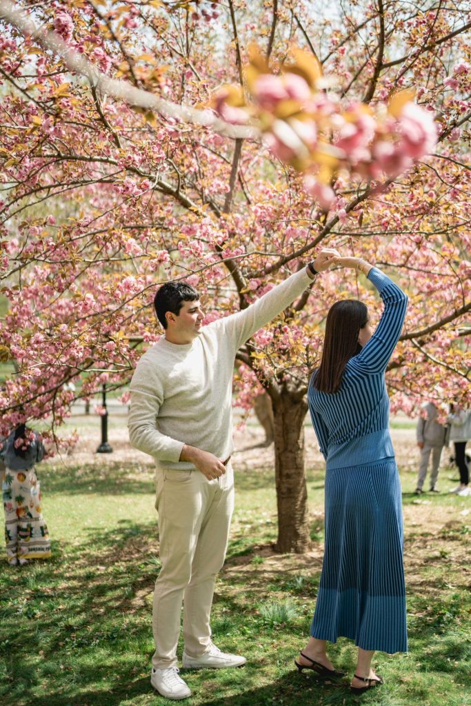 Photo Boston Cherry Blossom Proposal Spots